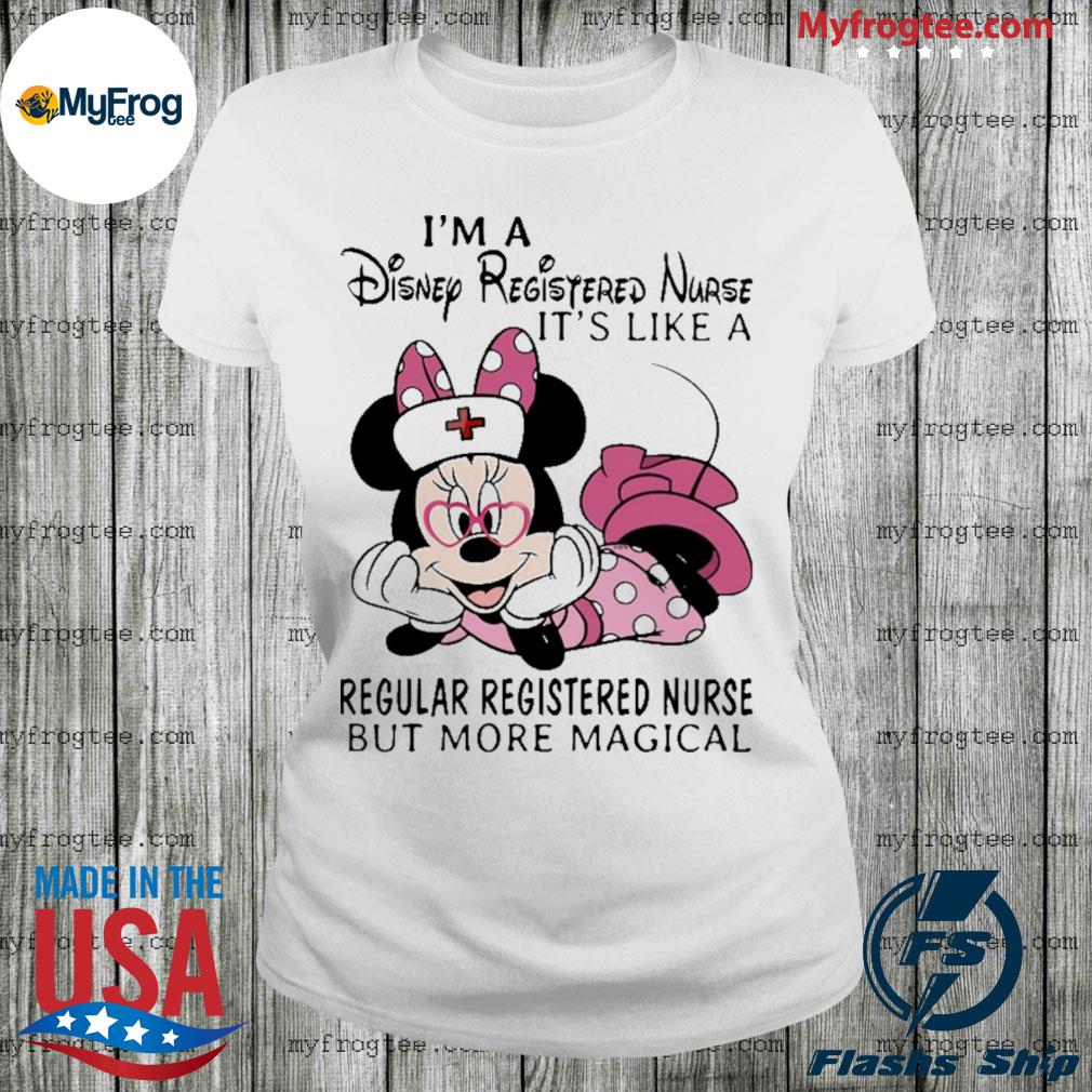 Minnie mouse nurse on sale shirt