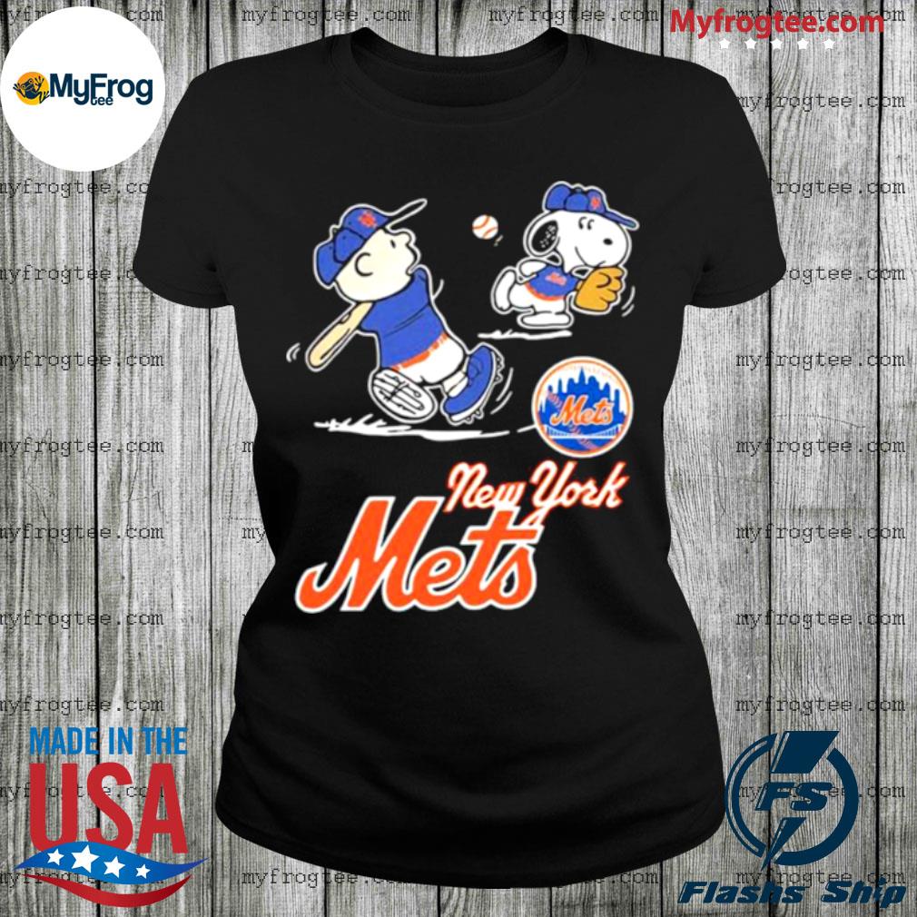 Charlie Brown and Snoopy New York Mets players shirt, hoodie, sweater, long  sleeve and tank top