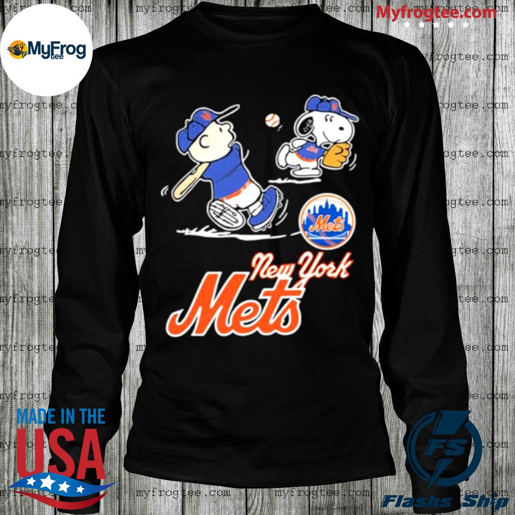 Snoopy And Peanuts New York Mets Shirt