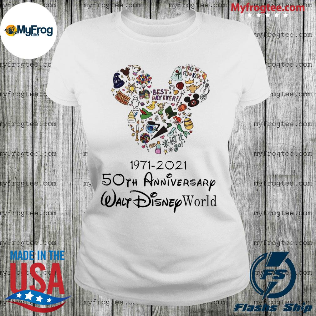 1971-2021 50th anniversary Walt Disney World shirt, hoodie