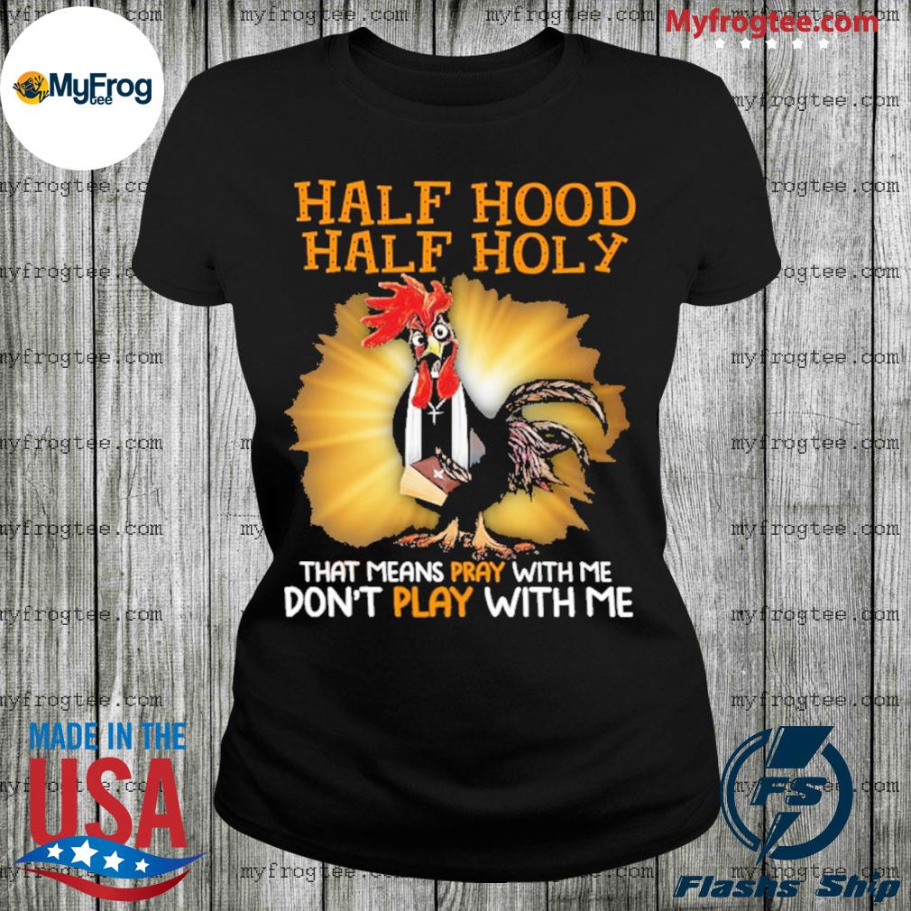 Half hood half holy sweater hot sale