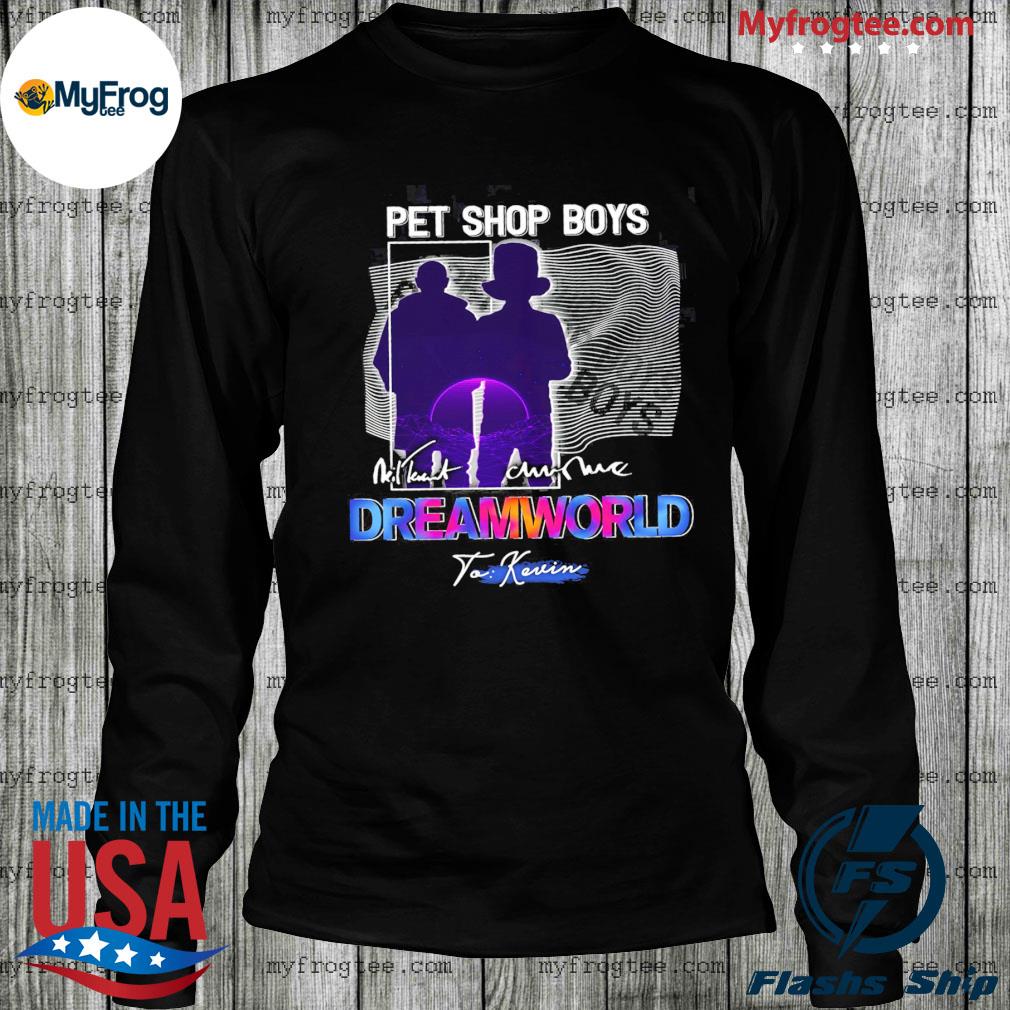 Pet shop Boys Dreamworld signatures shirt, hoodie, sweater and