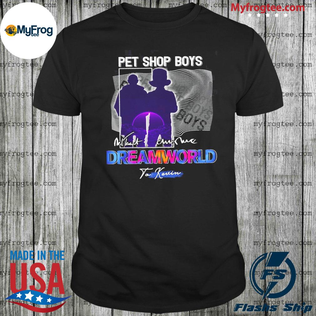 Pet shop Boys Dreamworld signatures shirt, hoodie, sweater and