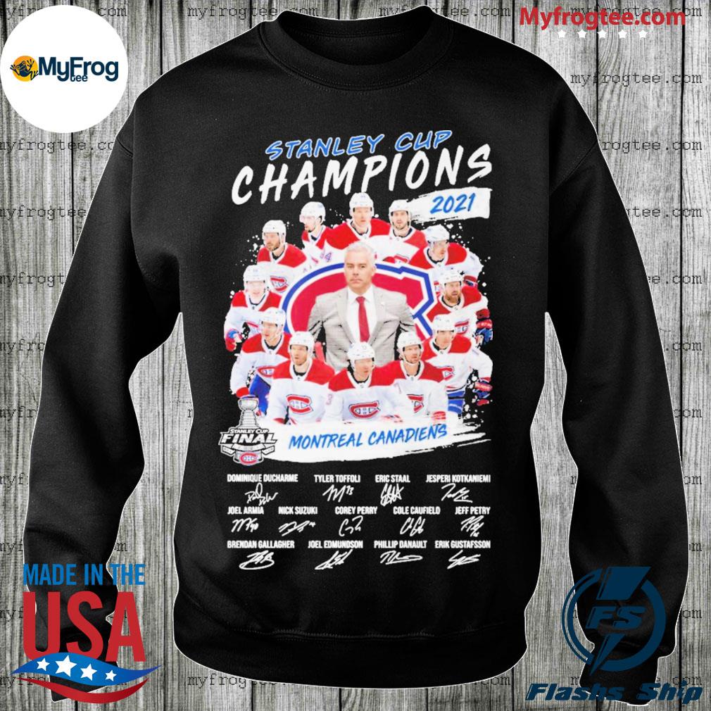 Montreal Canadiens Stanley Cup Champions 2021 shirt, sweater, hoodie and  tank top