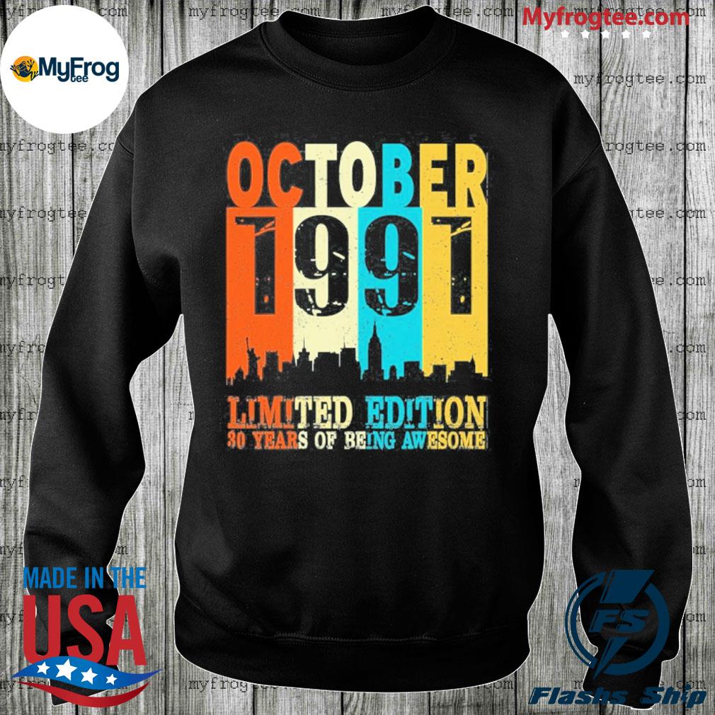 limited edition birthday shirt