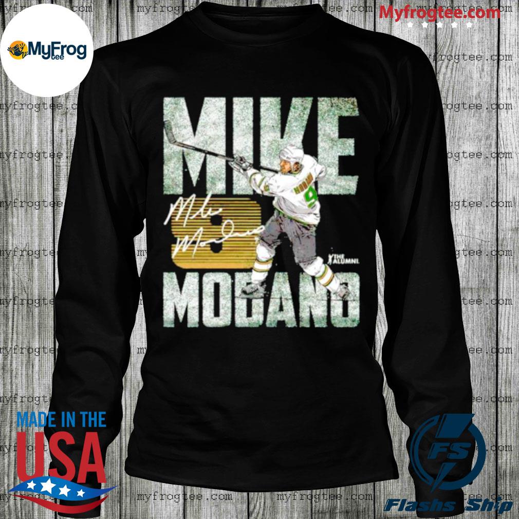 Dallas Stars Mike Modano #9 hit the ball shirt - Kingteeshop