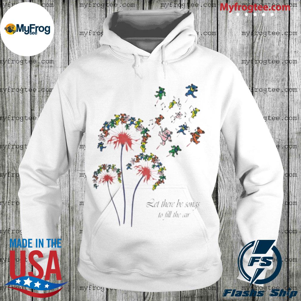 dancing bear dandelion t shirt