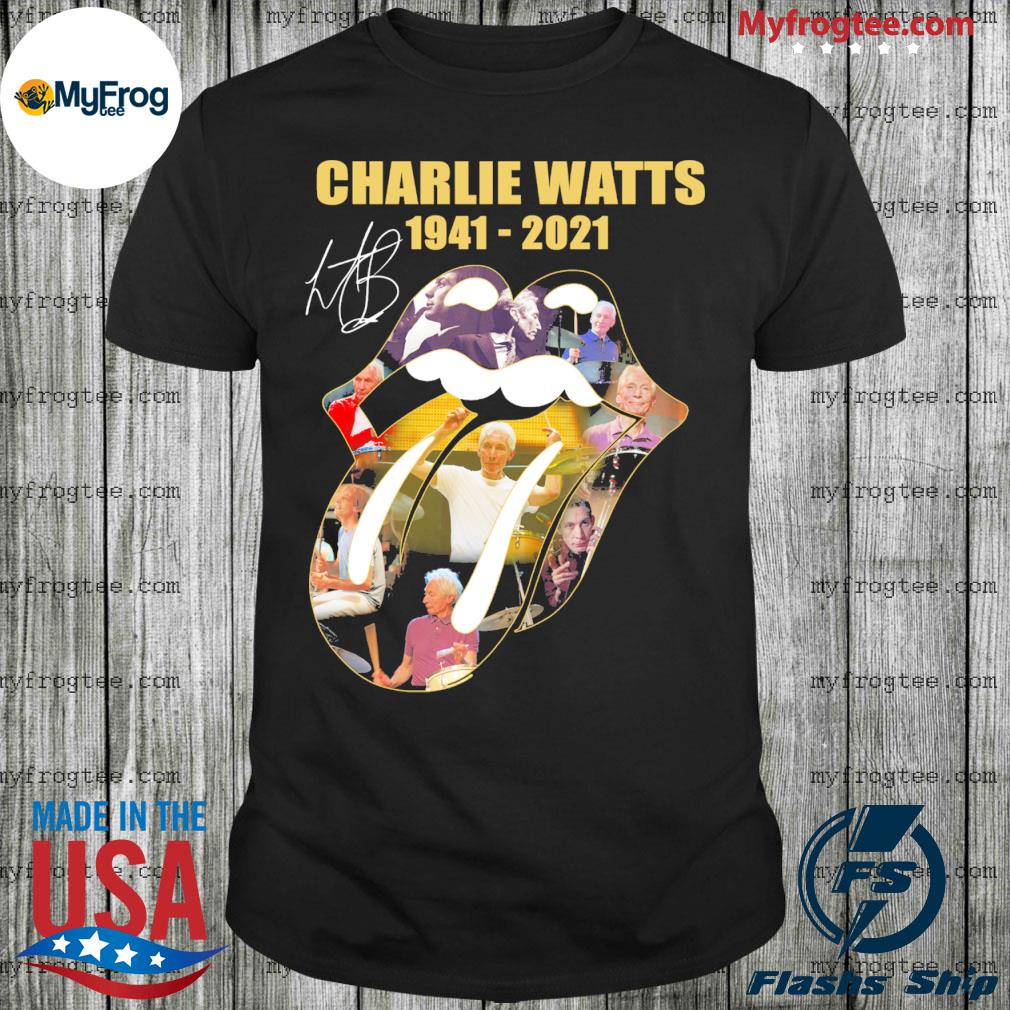 charlie watts shirt