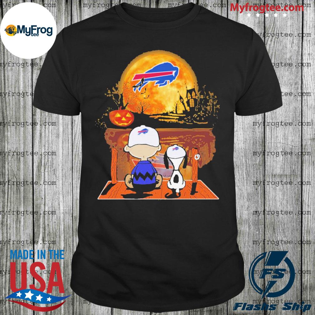 Snoopy and Charlie Brown Buffalo Bills shirt