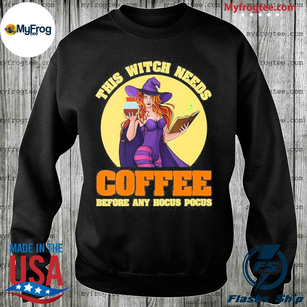 Hocus Pocus Sweater Basic Witch Hocus Pocus Sweater Floral Coffee Sweater