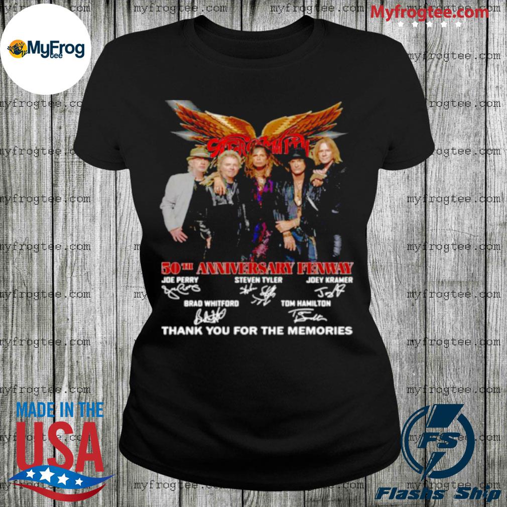 aerosmith 50th anniversary shirt