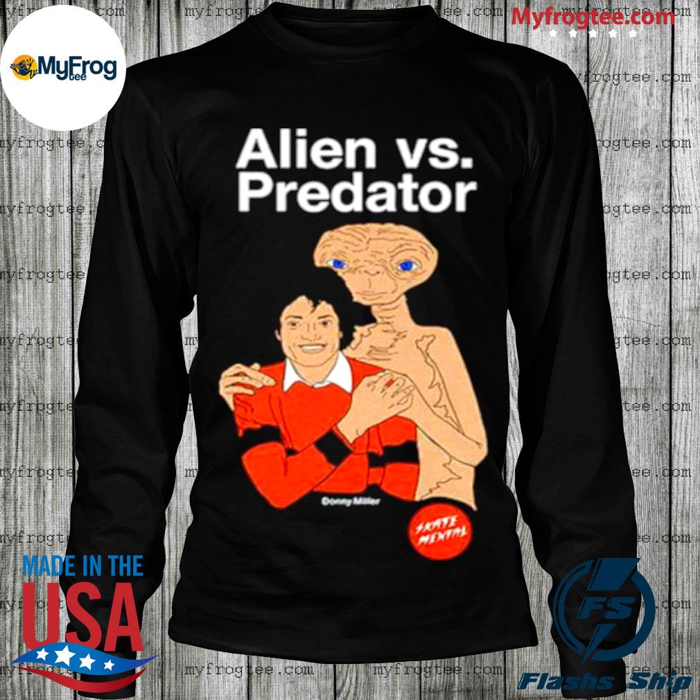 Predator unleash the Alien Superhero chibi shirt, hoodie, sweater, long  sleeve and tank top