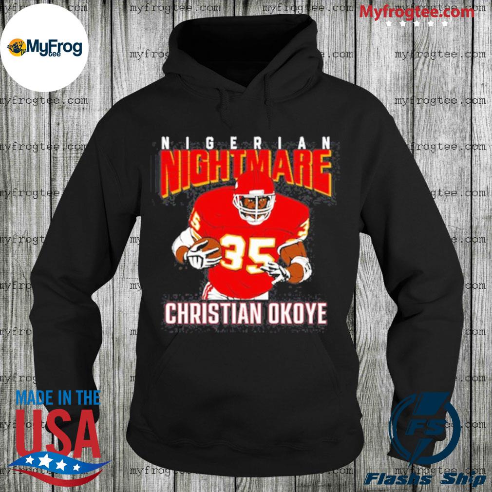 Nigerian Nightmare Christian Okoye Black T-Shirt