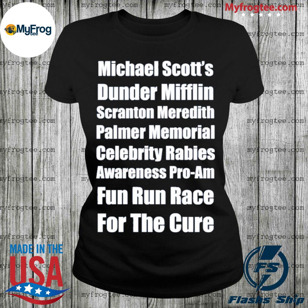 Pro Am Michael Scott Fun Run T Shirt Meredith Palmer Memorial The