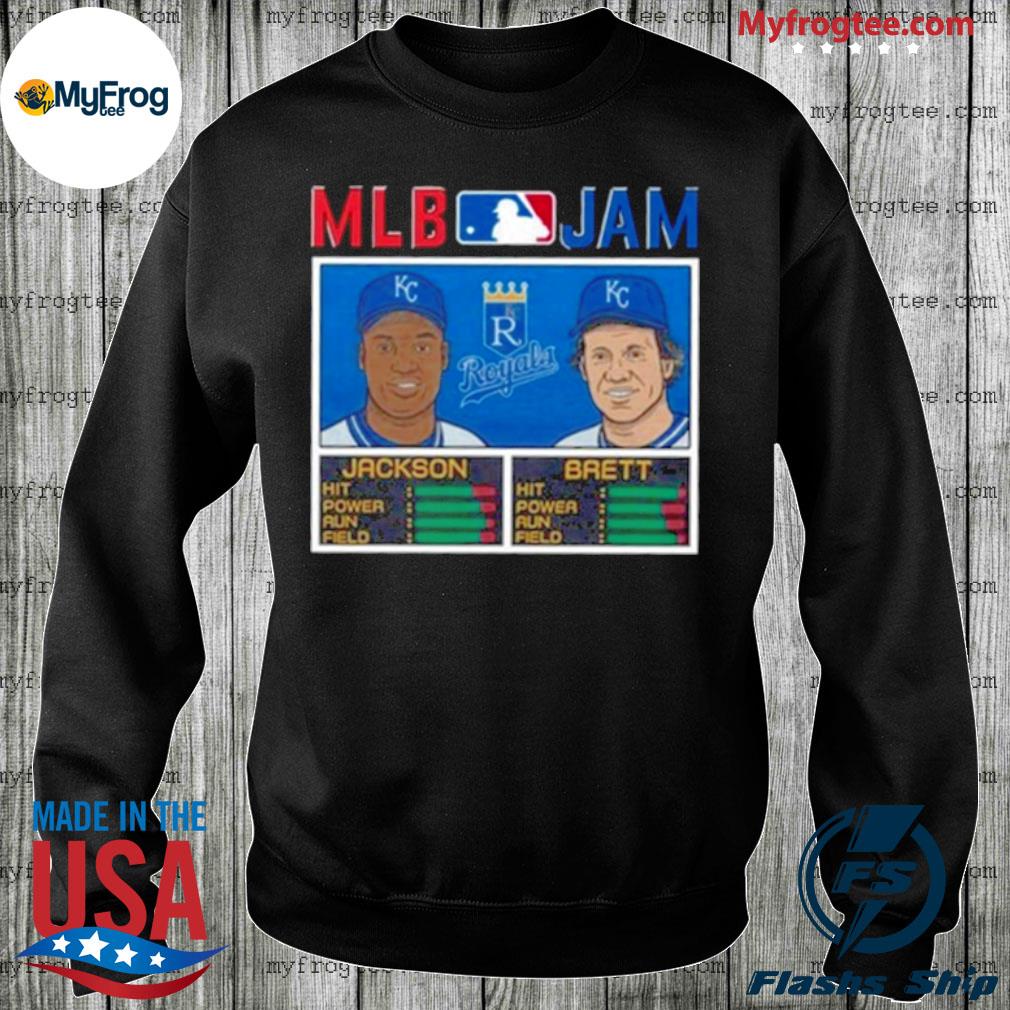 MLB Jam Royals Jackson and Brett shirt, hoodie, sweater, long