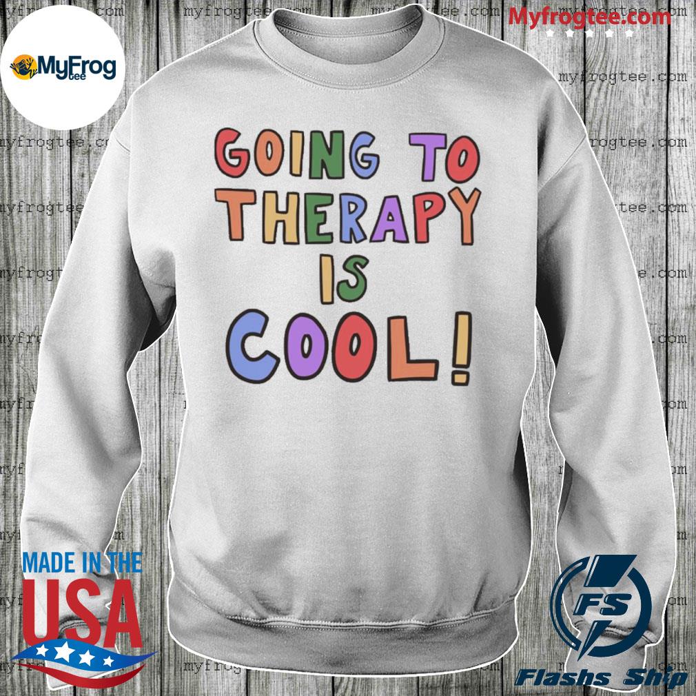 therapy is cool sweater