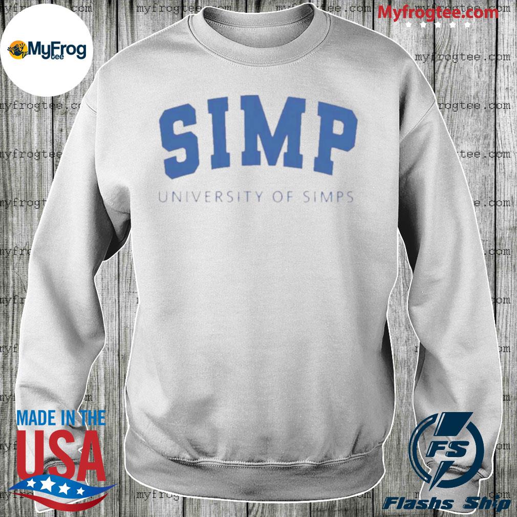 Simp outlet university hoodie