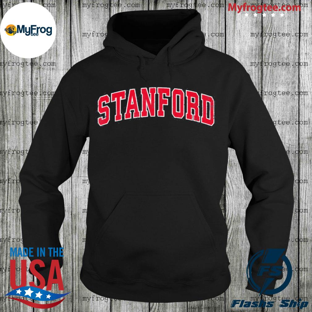  Stanford California CA Vintage Sports Design Red Design  Pullover Hoodie : Sports & Outdoors