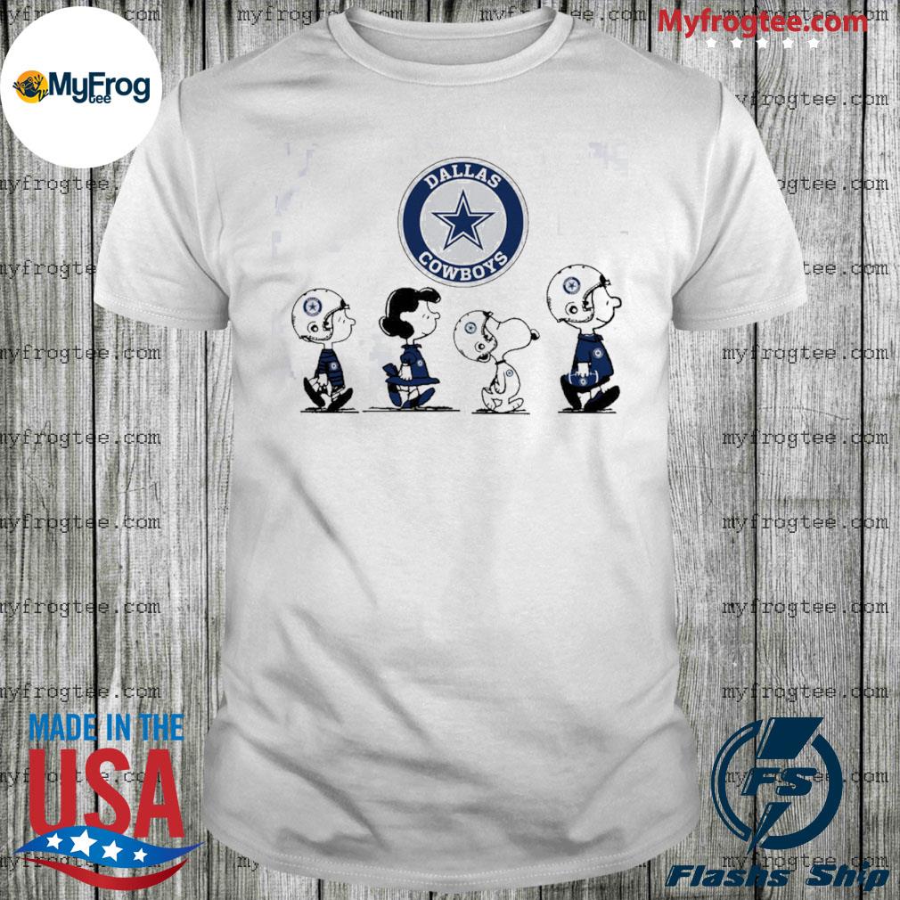 The peanuts playing Rugby Dallas Cowboys football 2021 shirt