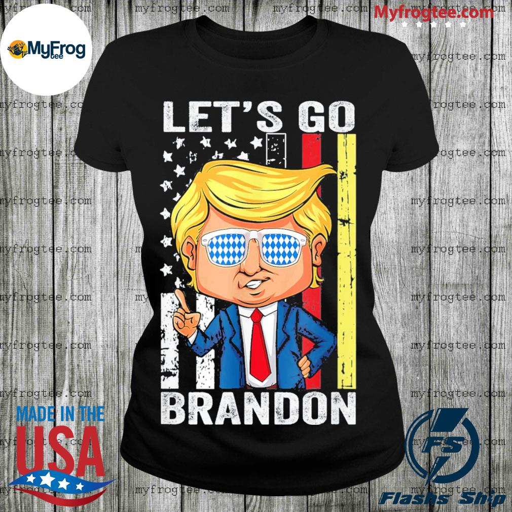 Trump said to Biden let's go Brandon shirt, hoodie, sweater and v-neck t- shirt