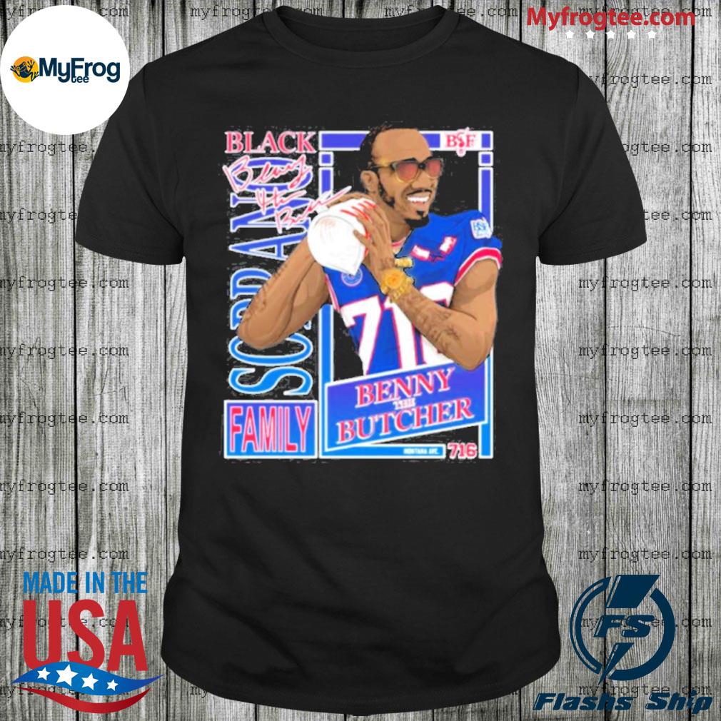 BENNY THE BUTCHER X BUFFALO BILLS Unisex T-SHIRT All size Holiday Gift S-3XL