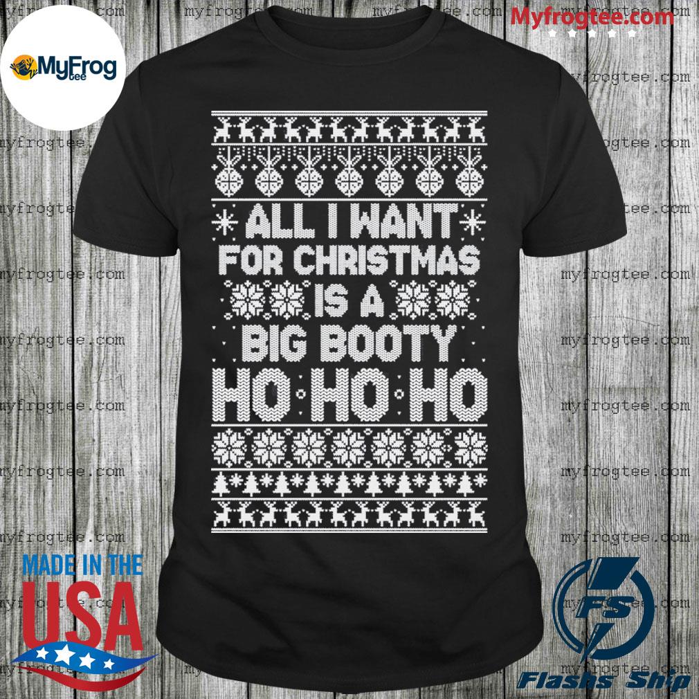 Ho Ho Ho Merry Christmas Naughty Sweater - Funny Christmas Shirts
