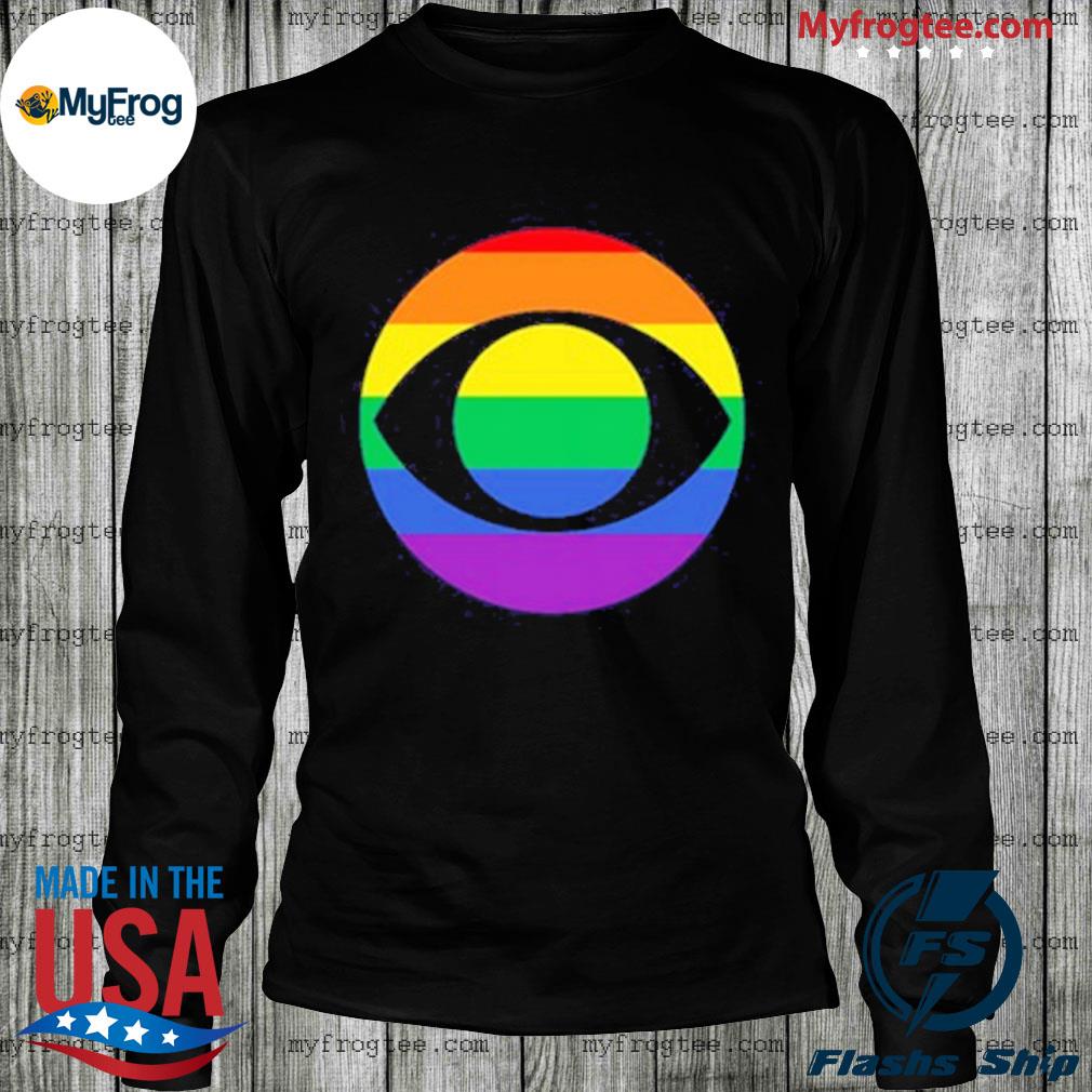 Cbs news logo on it that was rainbow colors shirt, hoodie, sweater