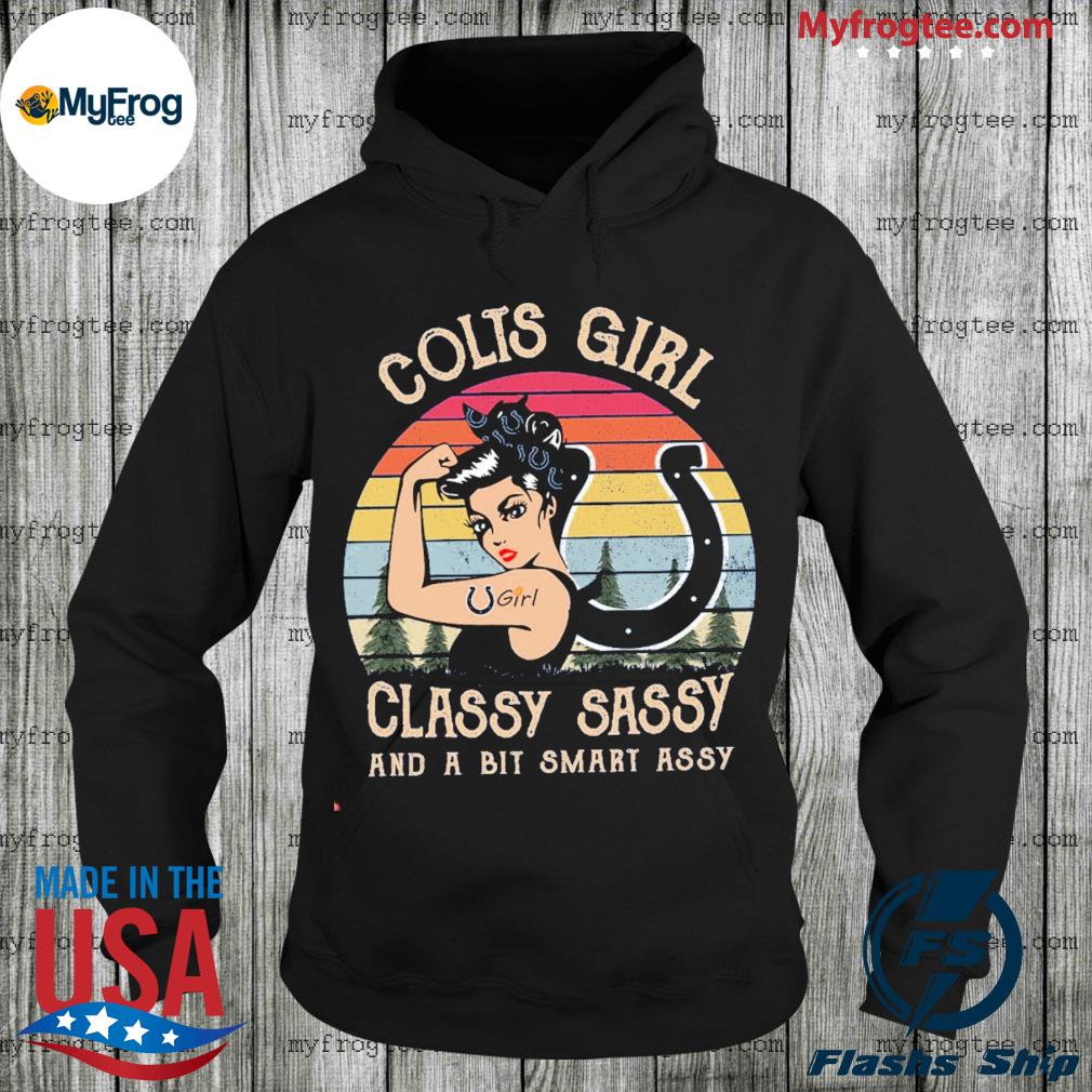 Colts Girl T-Shirt Classy Sassy