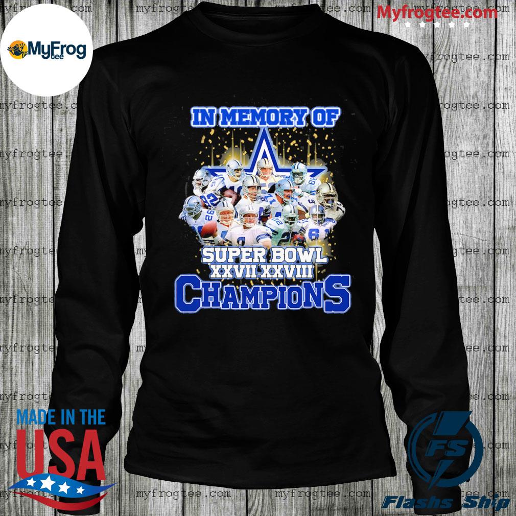 Dallas Cowboys in memory of super bowl Champions shirt, hoodie