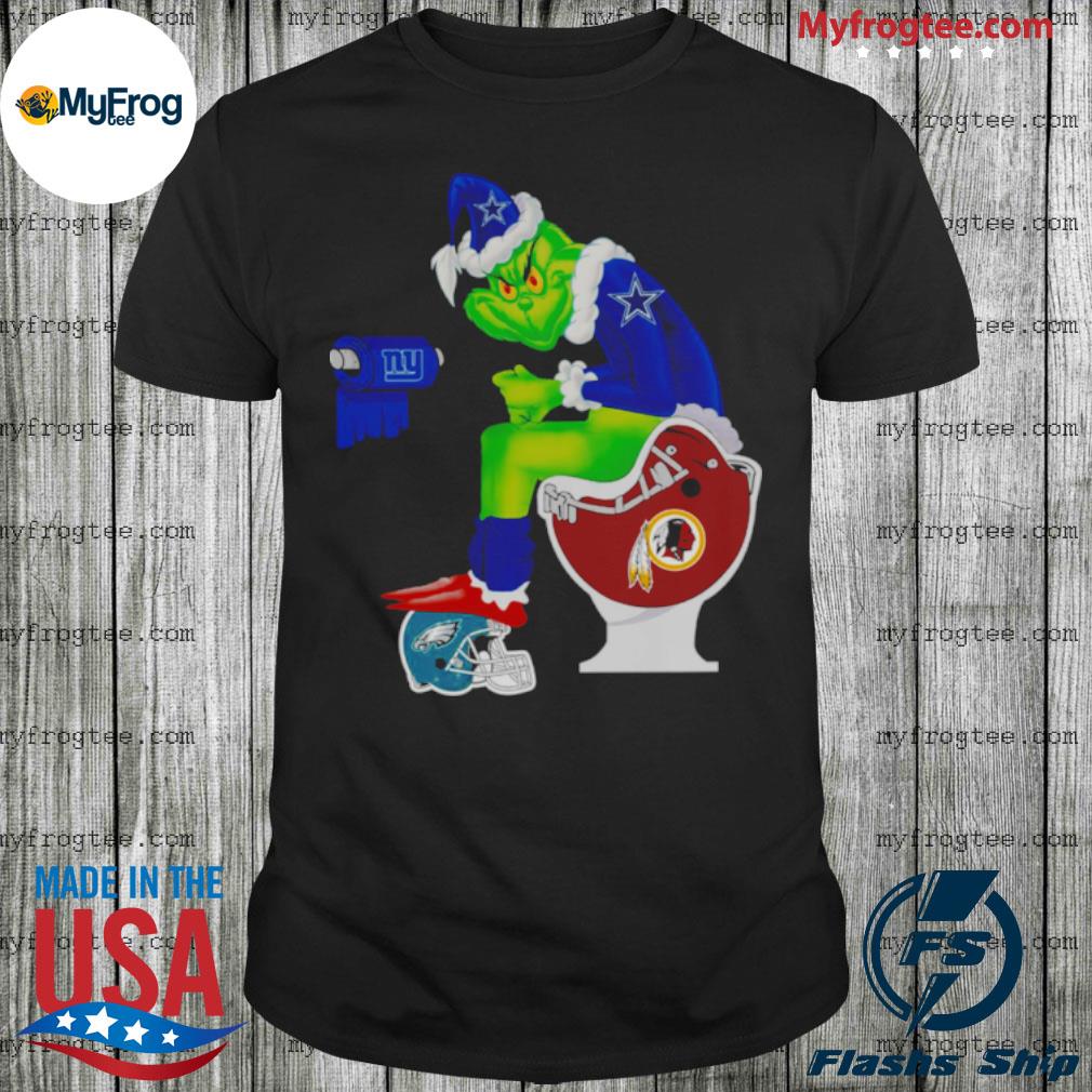 Grinch Is It Me Am I The Dallas Cowboys Shirt - Peanutstee