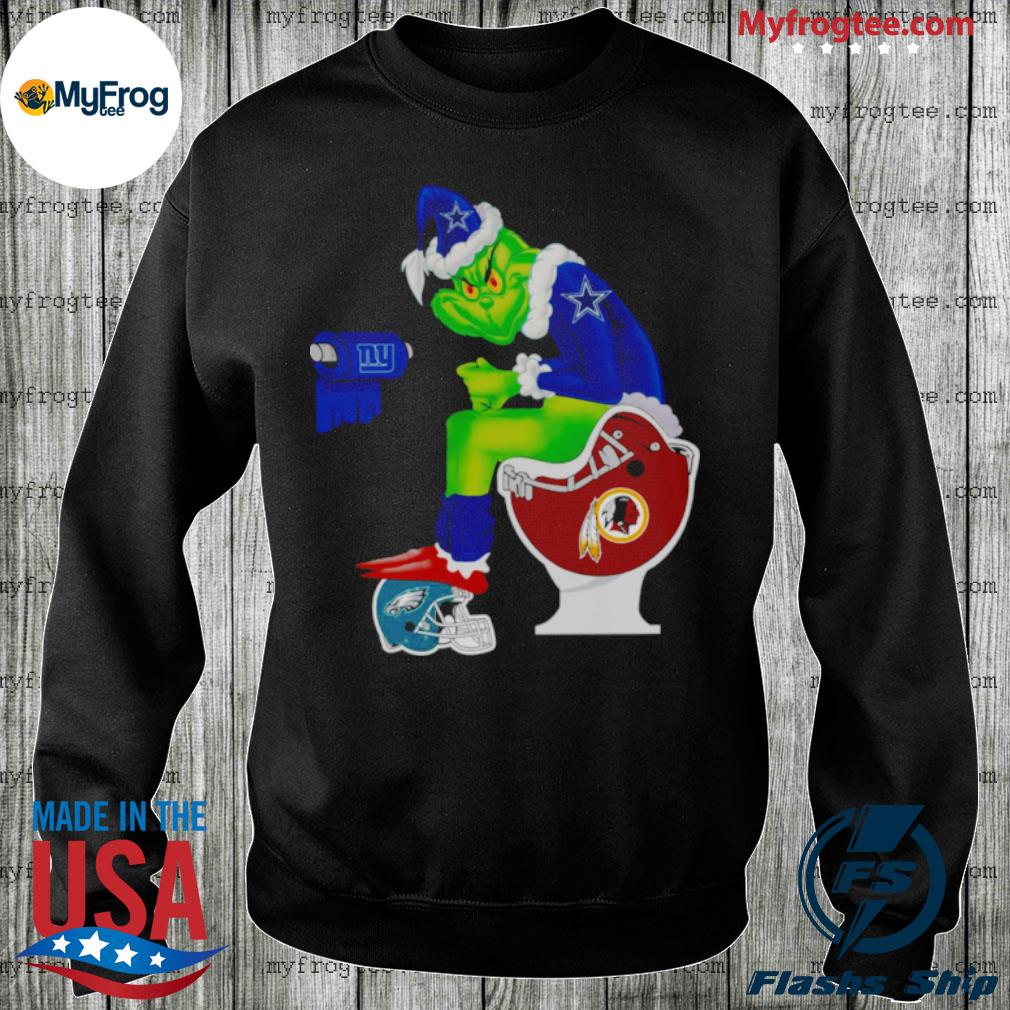 Dallas Cowboys Grinch shit on Redskins, Eagles, NY Giants shirt, hoodie,  sweater and long sleeve