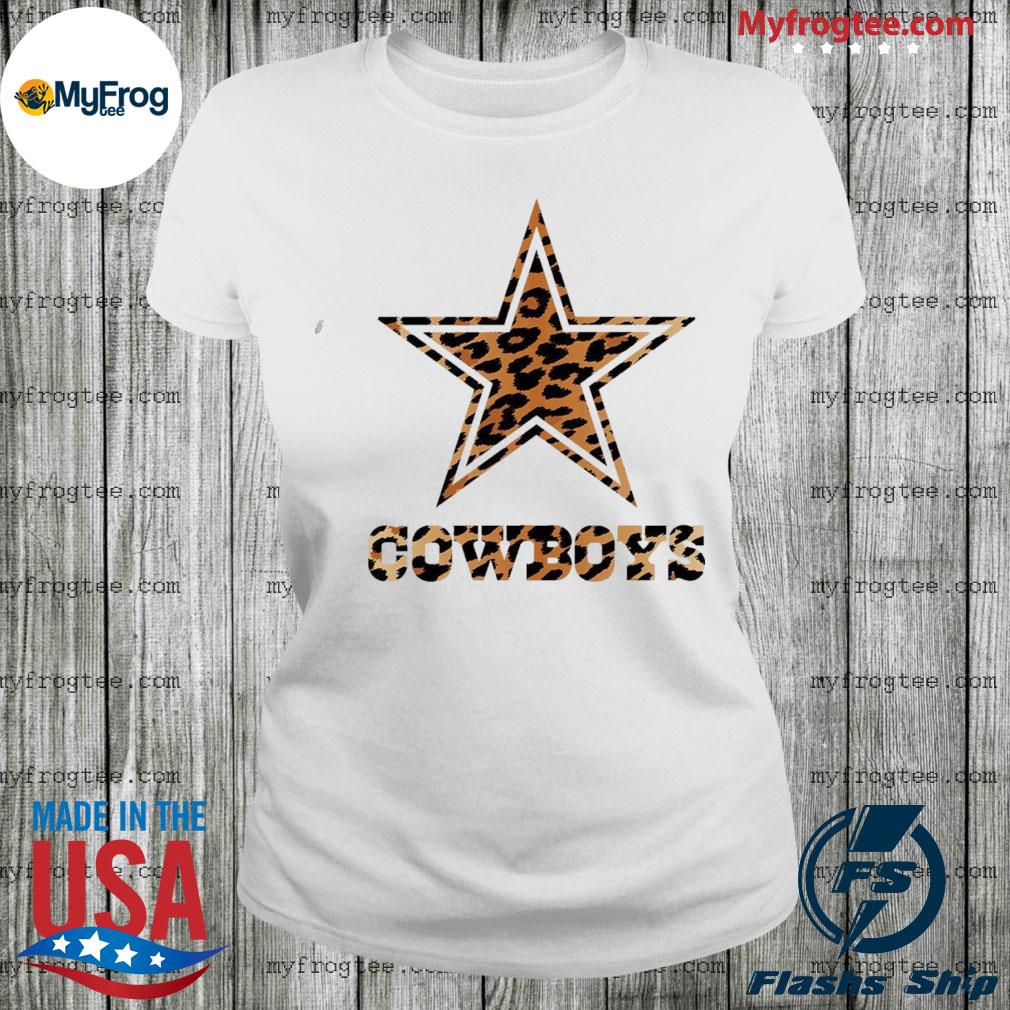 Dallas Cowboy with Leopard Koozie