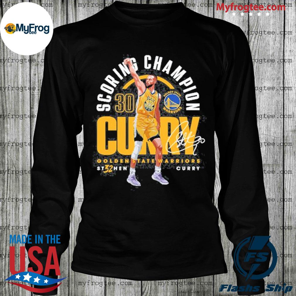 Stephen Curry Golden State Warriors Fanatics Branded 2021 NBA Scoring  Champion T-Shirt, hoodie, sweater, long sleeve and tank top
