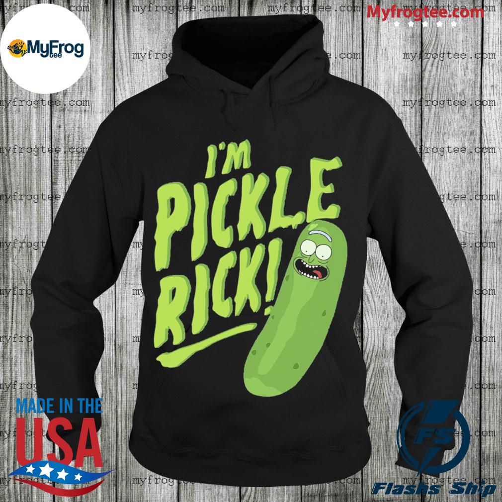 Pickle rick hoodie hot sale