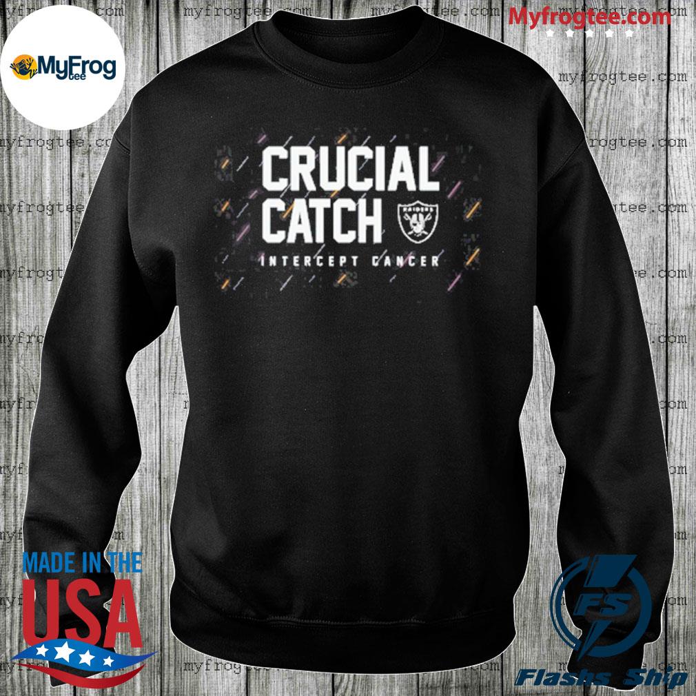 Las vegas raiders crucial catch shirt, hoodie, sweater and long sleeve