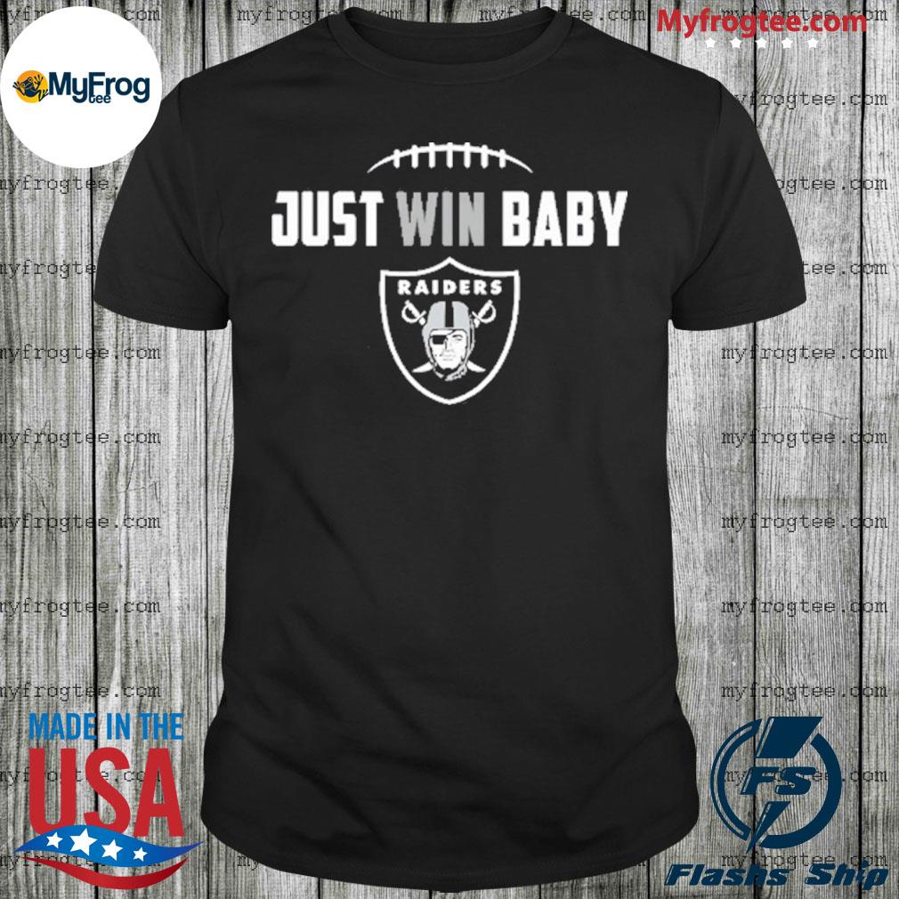 Official Las Vegas Raiders Nike Just Win Baby Tee Shirt, hoodie, sweater,  long sleeve and tank top