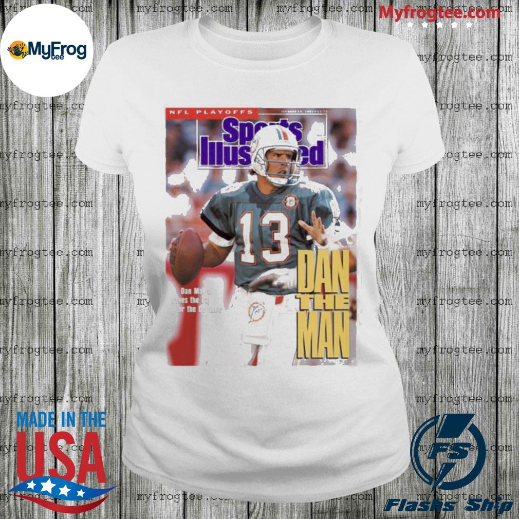 Mitchell & Ness Sports Illustrated Dan Marino Tee in White for Men