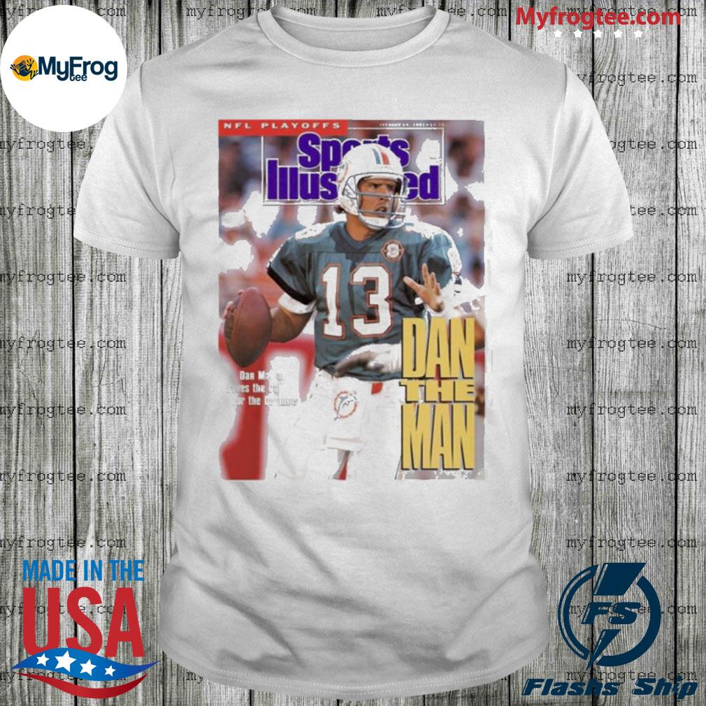 Mitchell & Ness Sports Illustrated Dan Marino Tee in White for Men