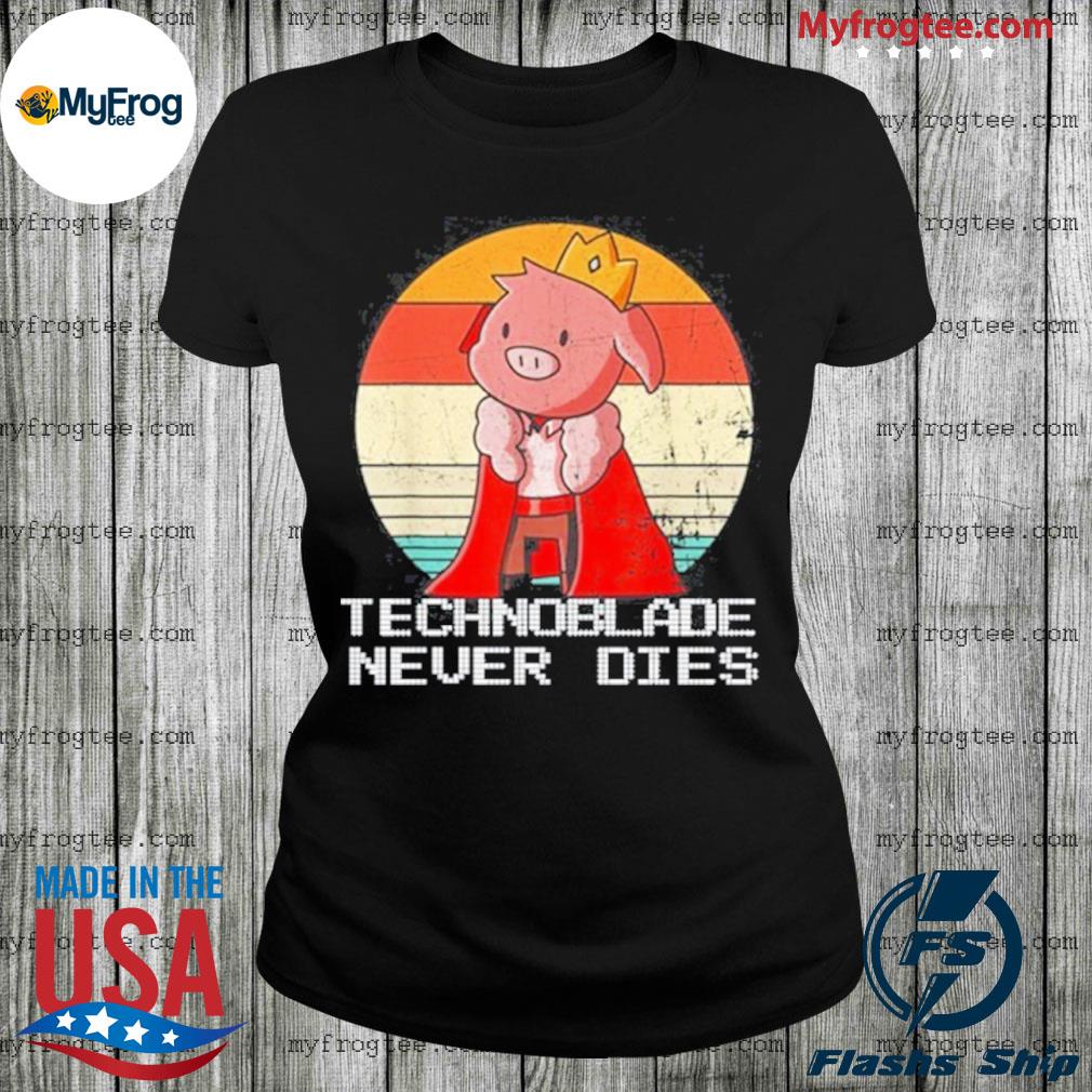 Pig does technoblade never dies shirt, hoodie, sweater and long sleeve