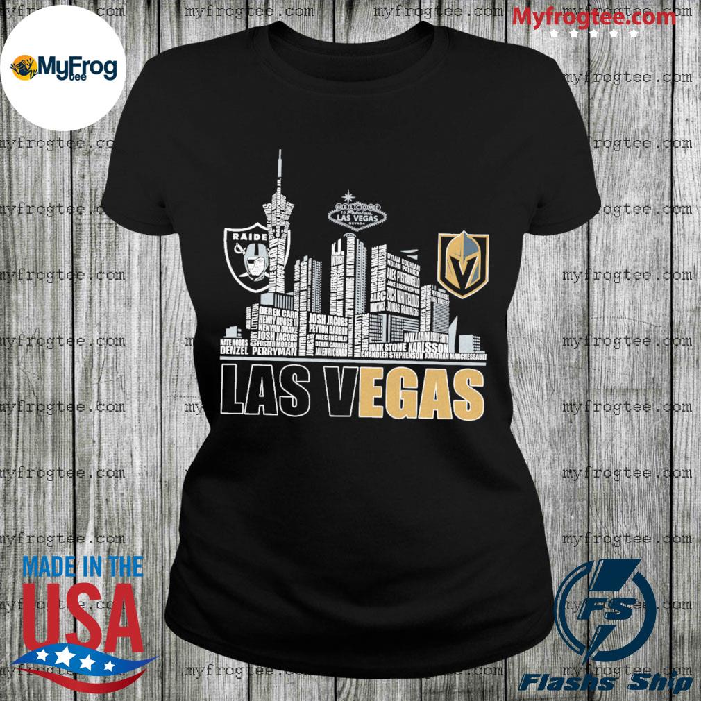 Raiders and Vegas Golden Knights Football City Las Vegas shirt, hoodie,  sweater and long sleeve