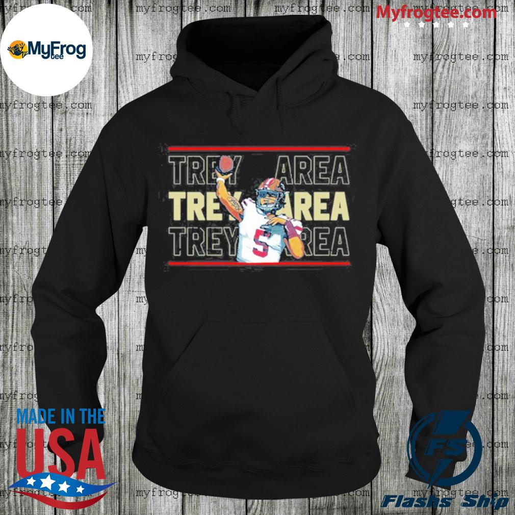 San francisco 49ers trey lance trey area shirt, hoodie, sweater and long  sleeve