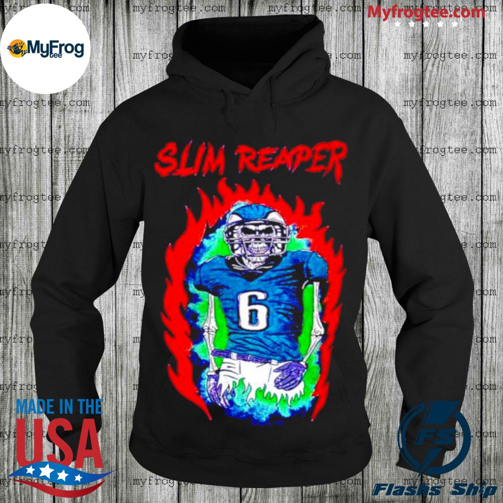 Slim Reaper DeVonta Smith Philadelphia Eagles Hoodie