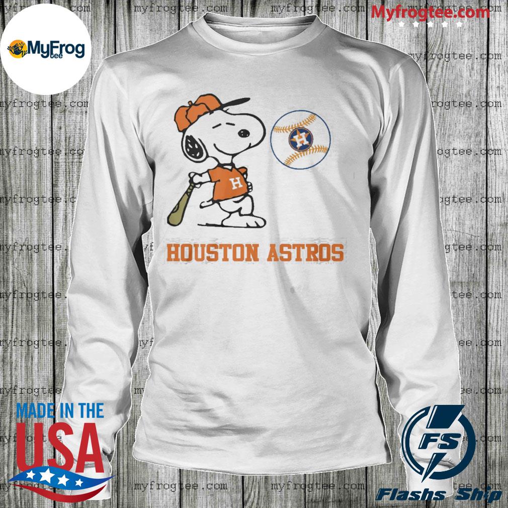 Snoopy Baseball Houston Astros shirt, hoodie, sweater, long sleeve