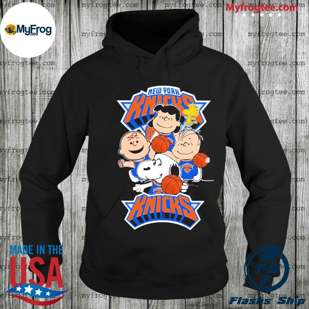 The Peanuts New York Knicks new york knicks shirt, hoodie, sweater and long  sleeve