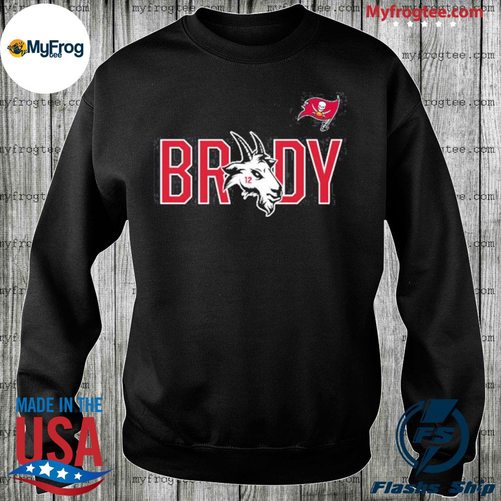 Men's Fanatics Branded Tom Brady Heathered Charcoal Tampa Bay Buccaneers  GOAT T-Shirt