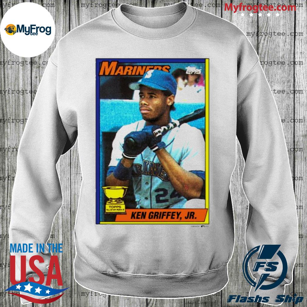 Topps all star rookie ken griffey jr homage store shirt, hoodie, sweater  and long sleeve