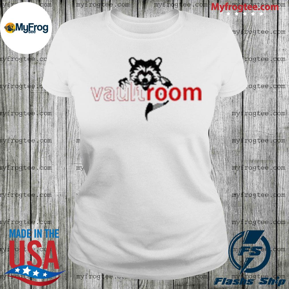 Vaultroom x crazy raccoon merch shirt, hoodie, sweater and long sleeve