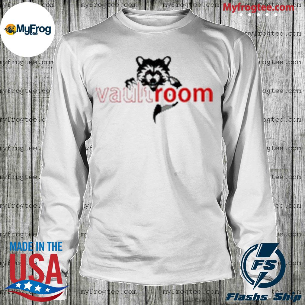 Vaultroom x crazy raccoon merch shirt, hoodie, sweater and long sleeve
