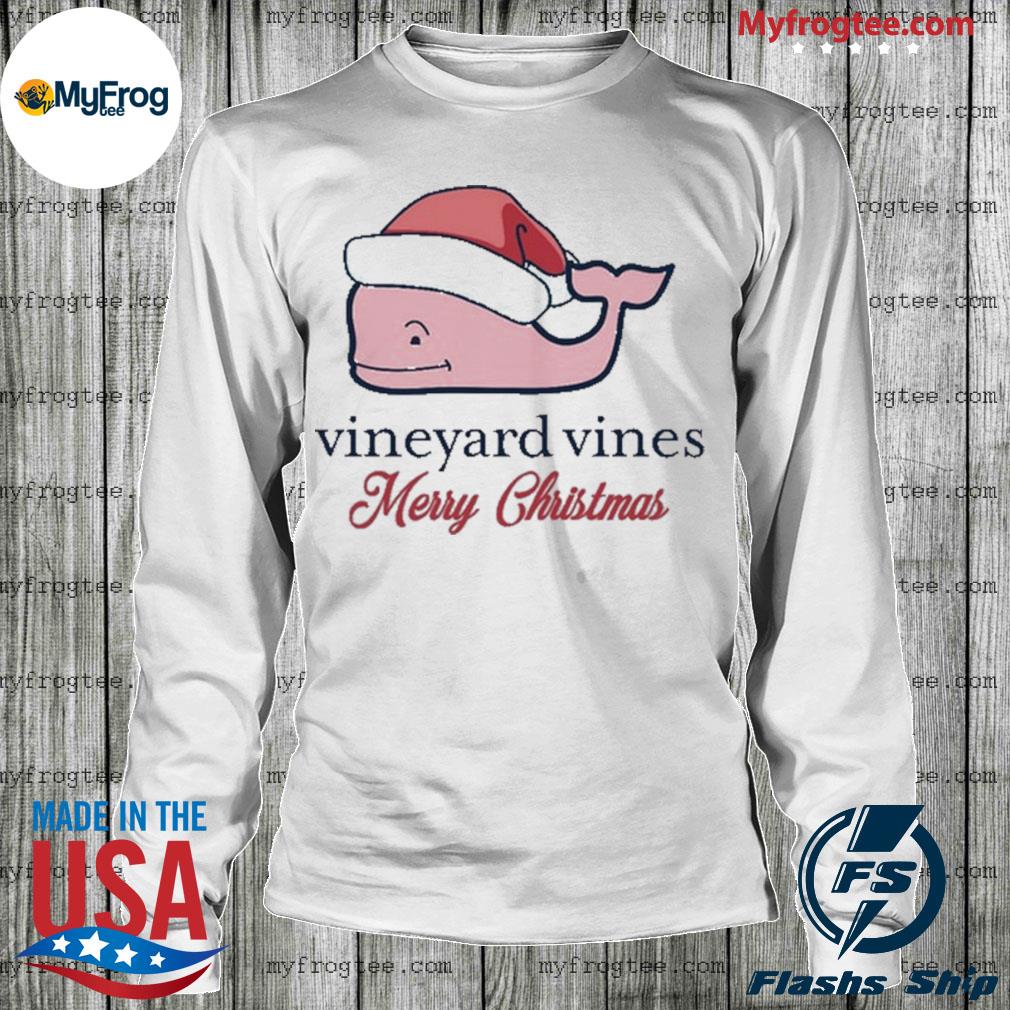 vineyard vines merry christmas shirt