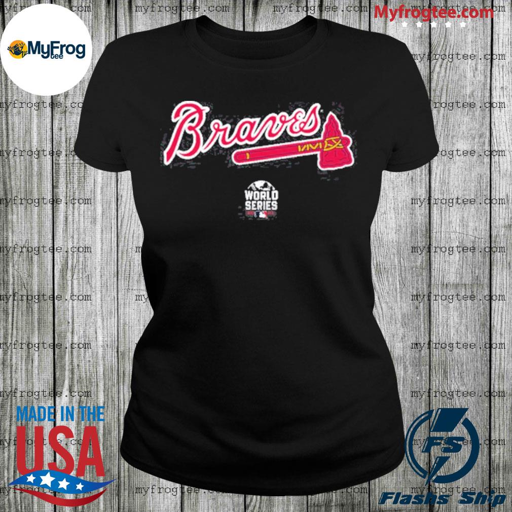 Women's Fanatics Branded Black Atlanta Braves 2021 World Series